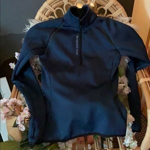 Second skin 3 quarter length zip up